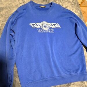 Versace Men's Blue Sweater